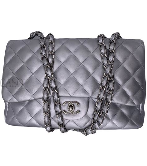chanel argento borsa